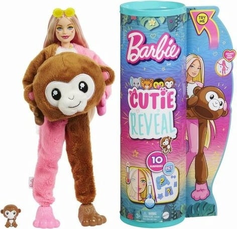 Barbie Cutie Reveal con Costume da Scimmia