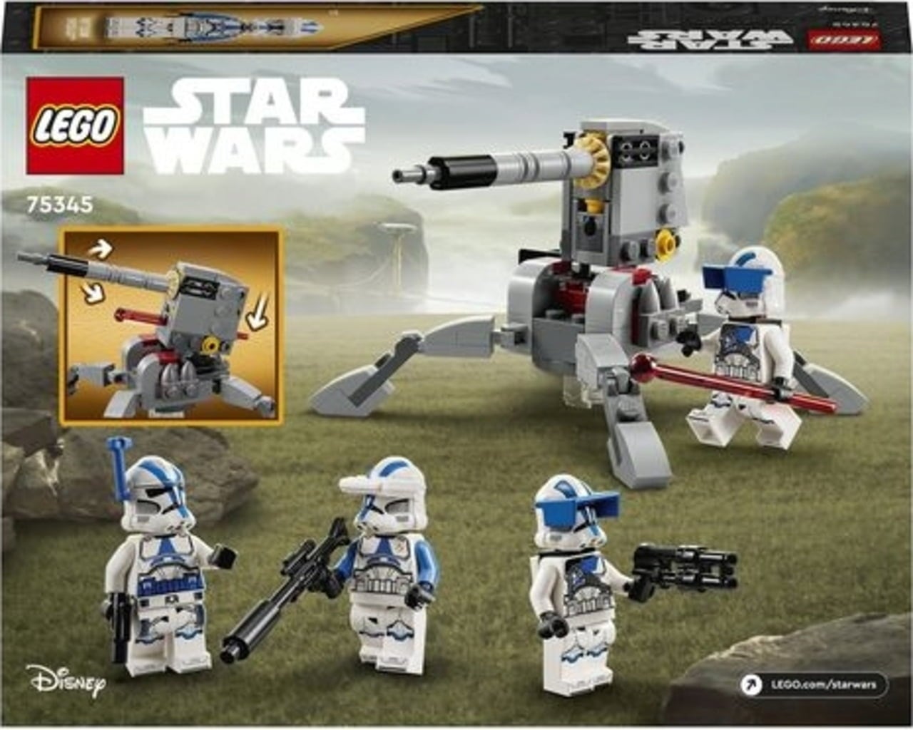Star Wars - 75345 501st Clone Troopers Battle Pack