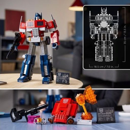 Icons - 10302 Optimus Prime Transformers 2-in-1