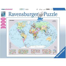 Puzzle - Politische Weltkarte, 1000 Teile