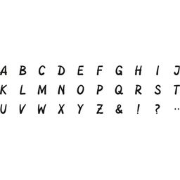 HEYDA Set štampiljk - abeceda