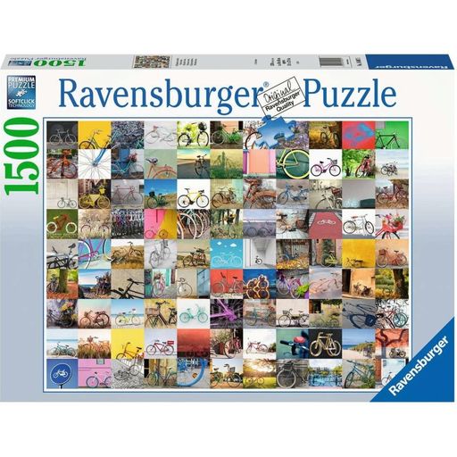 Ravensburger Puzzle - 99 Bicycles - 1,500 Pieces - 1 item