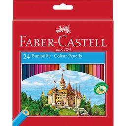 Faber-Castell Matite Colorate Eco, 24 Pezzi