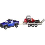 Toy Place Vehicle with Trailer and Front Loader