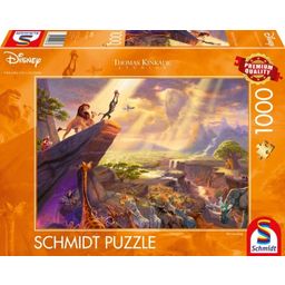 Puzzle - Lion King - Thomas Kinkade, 1000 pieces