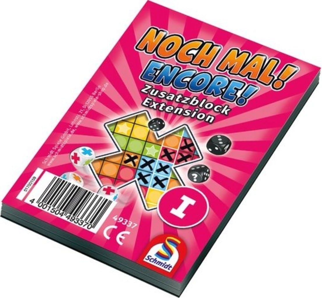 Schmidt Spiele Noch Mal! - Blocchetto Aggiuntivo