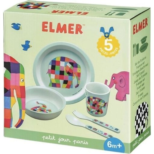 Petit Jour Elmer - 5-Piece Dish Set