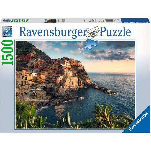 Puzzle - Pogled na Cinque Terre, 1500 delov - 1 k.