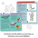 Glow-in-the-dark Crystal (INSTRUCTIONS AND PACKAGE IN GERMAN)