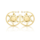 Couture Kingdom Rapunzel Ohrringe "Sonne" - Gold