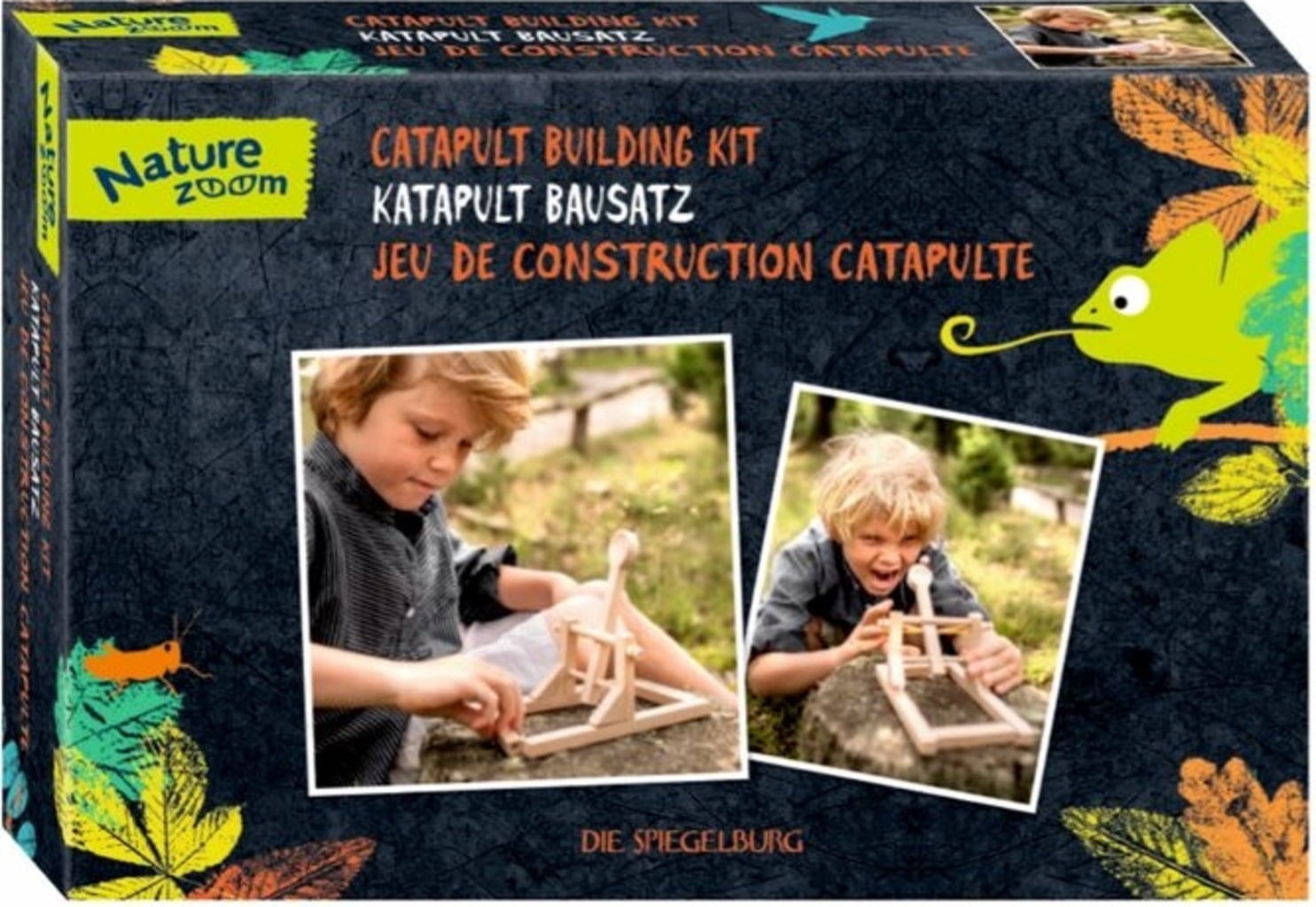 Nature Zoom - Kit per Costruire una Catapulta