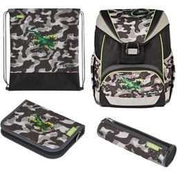 Camo Dragon Ultralight Plus School Bag Set