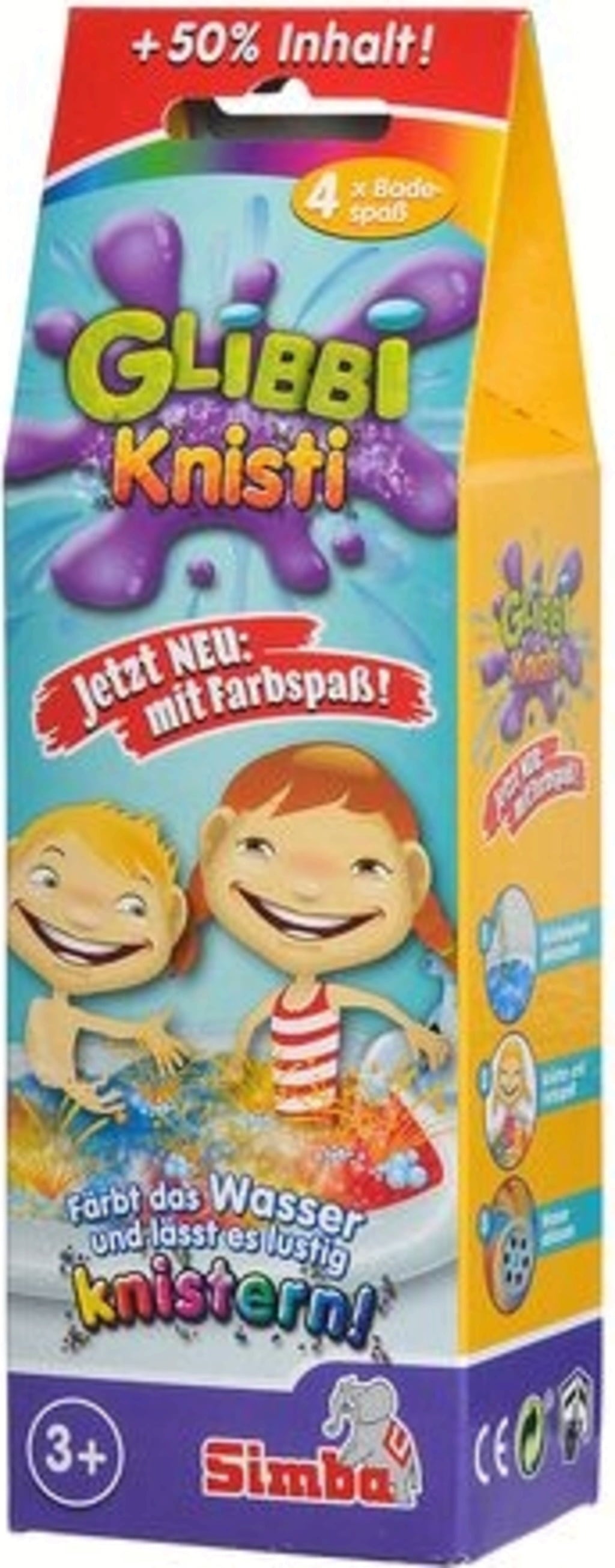 Glibbi Cri Cri - Cristalli Colorati, 4 pz.