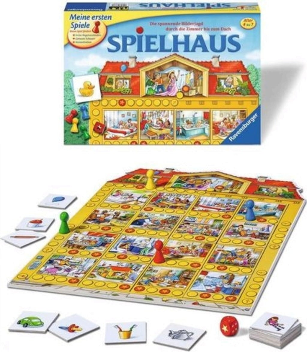Ravensburger Meine ersten Spiele - Spielhaus (Tyska)