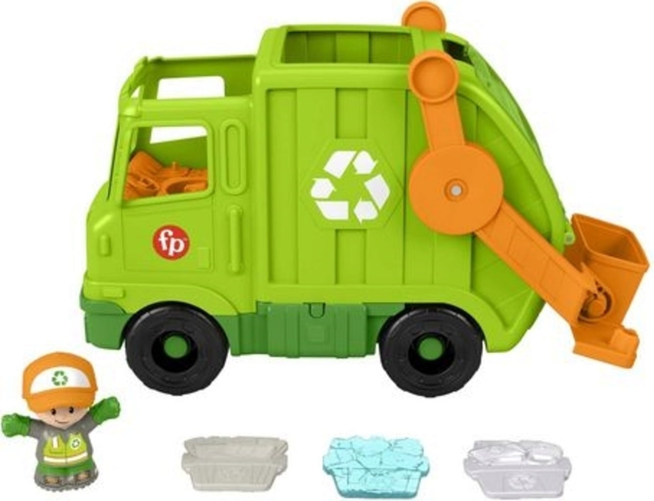Little People - Camion della Raccolta Differenziata (SUONI IN TEDESCO, INGLESE E FRANCESE)