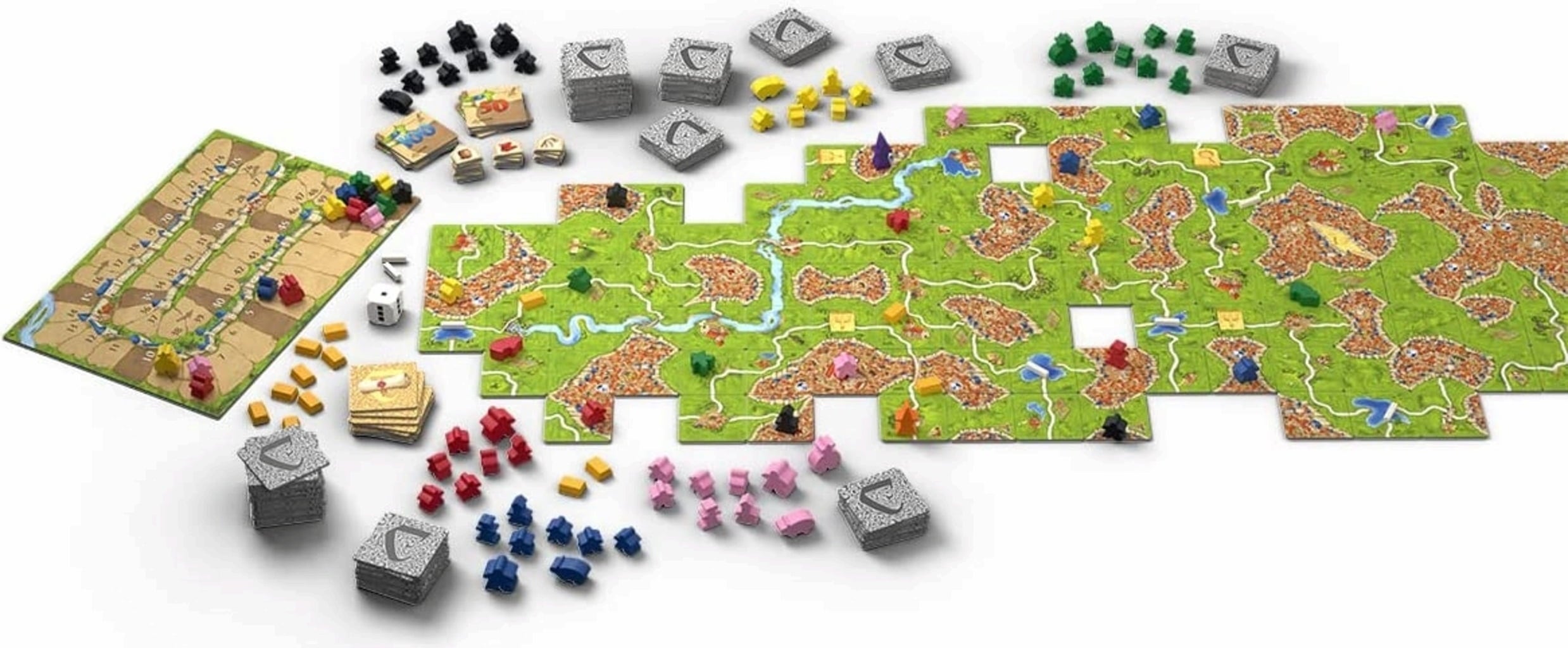 Asmodee Carcassonne Big Box (IN TEDESCO)