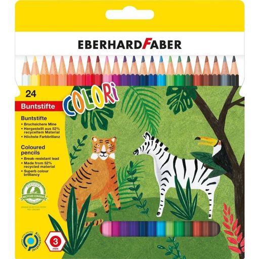 Eberhard Faber Barvni svinčniki, 24 kosov
