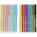 Eberhard Faber Glitter Pastel Felt-Tip Pens, 16 Pieces