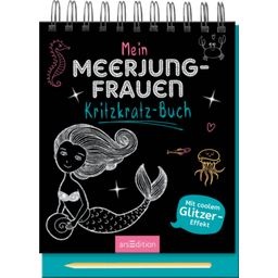 arsEdition Mein Meerjungfrauen-Kritzkratz-Buch