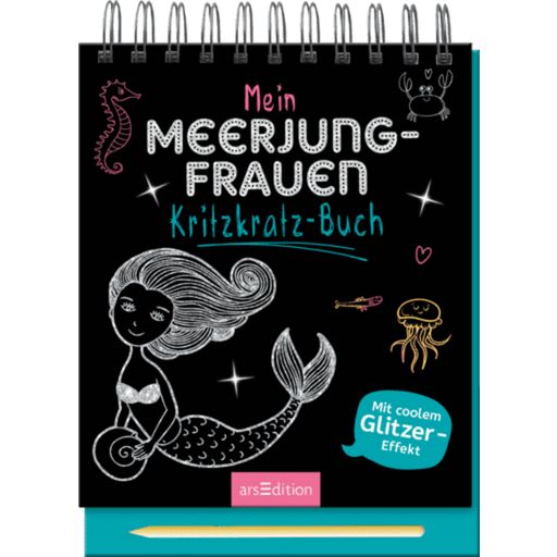 Mein Meerjungfrauen-Kritzkratz-Buch (IN TEDESCO)