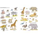 Colour & Stickers - World of Animals (IN GERMAN) 