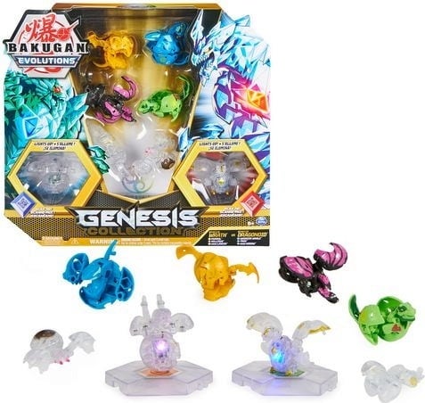 Bakugan - Evolutions Genesis Collection, 8 Pezzi