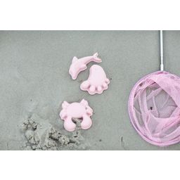 Scrunch Sandförmchen-Set - rosa