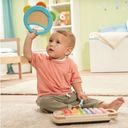 Baby - interaktivni lesen ksilofon s tamburinom (V NEMŠČINI)