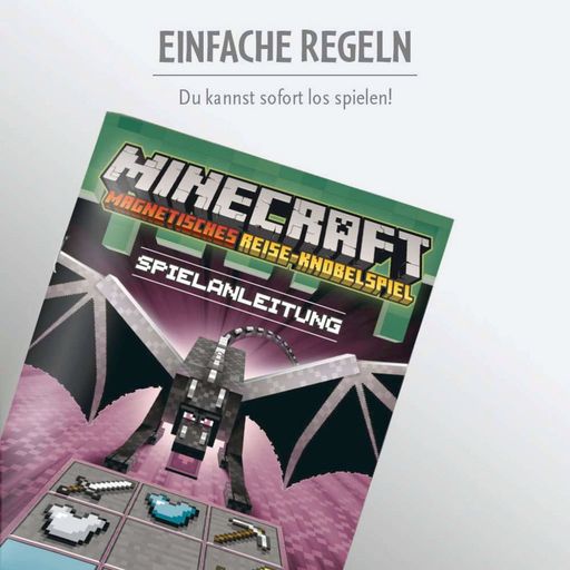 ThinkFun - Minecraft - Das magnetische Reisespiel - 1 Stk