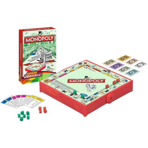 Hasbro Monopoly Kompakt (V NEMŠČINI) - 1 k.