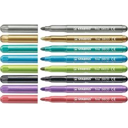 Stabilo Metallic Felt-Tip XL Pens, 8 pcs