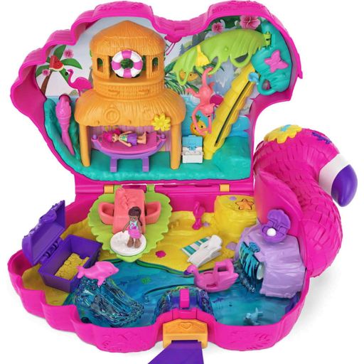 Polly pocket store mini flamingo