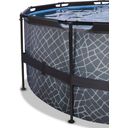 Frame Pool Ø 450 x 122cm With Cartridge Filter System