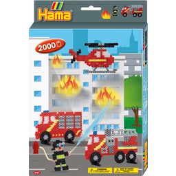 Hama Bügelperlen - Feuerwehr