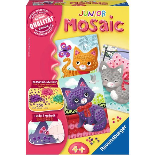 Ravensburger Mosaic Junior: Cats - 1 pz.