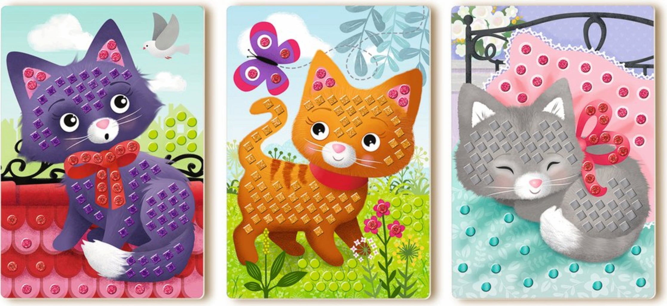 Ravensburger Mosaic Junior: Cats - 1 pz.