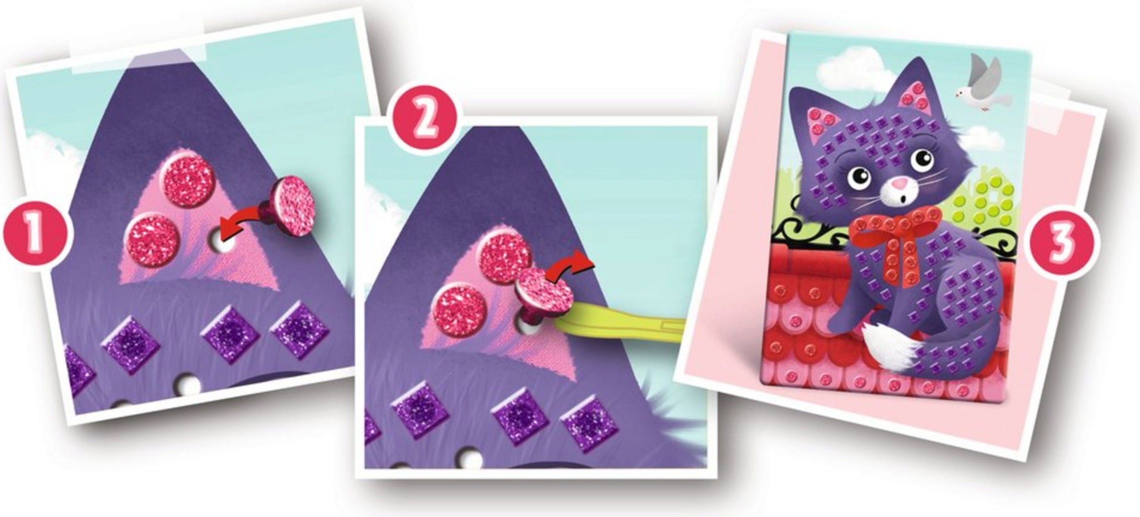 Ravensburger Mosaic Junior: Cats - 1 pz.