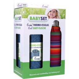 Emil – die Flasche® Baby Set - bio - righe