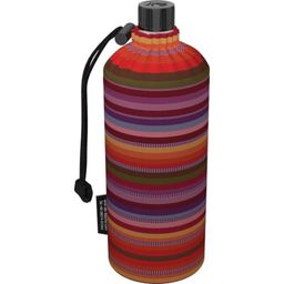Emil – die Flasche® Flaska BIO-Stripe - 0,4 L flaska med bred hals