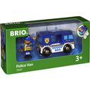 BRIO - policijski avto s svetlobnim in zvočnim ulinkom - 1 k.