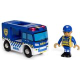 BRIO - policijski avto s svetlobnim in zvočnim ulinkom