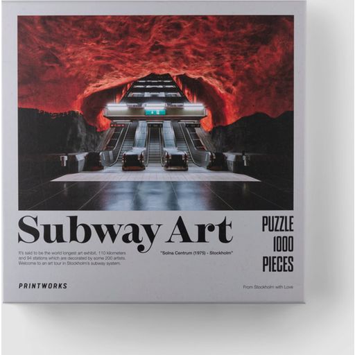 Printworks Puzzle - Subway Art Fire - 1 Stk