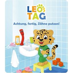Tonie Ljudfigur - Leos dag: Redo, färdiga, borsta tänderna! (Tyska)