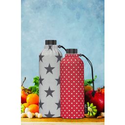 Emil – die Flasche® Bottle - Organic Red Polka Dots - 0.75 L Wide-Mouth Bottle