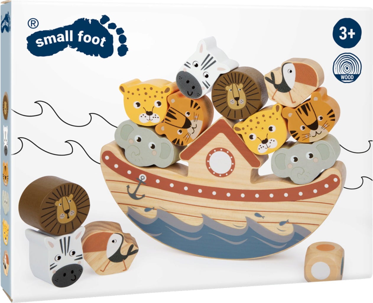Small Foot Balancierspiel Arche „Safari“