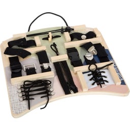 Small Foot Motor Skills Board - Fasteners and Laces