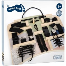 Small Foot Motor Skills Board - Fasteners and Laces