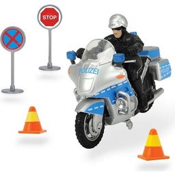 Dickie Police Bike Set