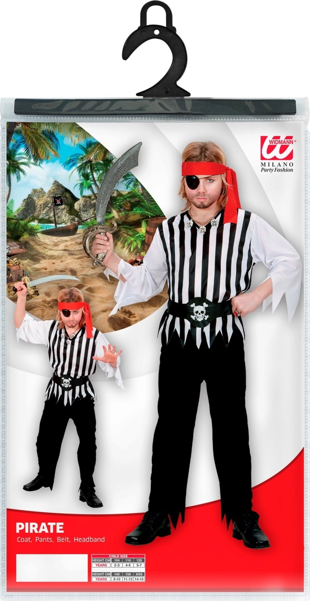 Widmann Costume da Pirata