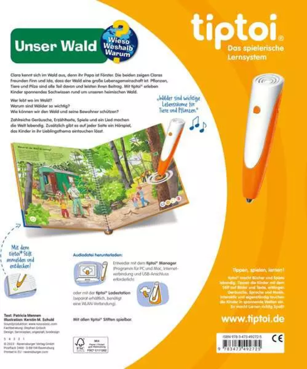 tiptoi Wieso? Weshalb? Warum? - Unser Wald